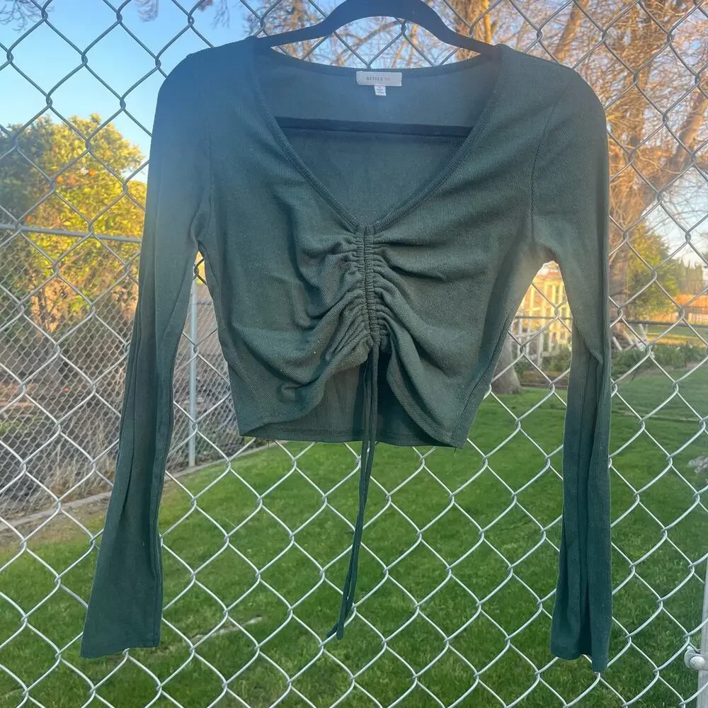 Long Sleeve Shirts 10 piece Bundle Small Medium Crop Top Summer Spring Boobies